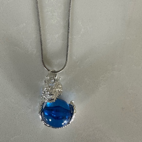 marble dragon pendent. - Picture 4 of 6